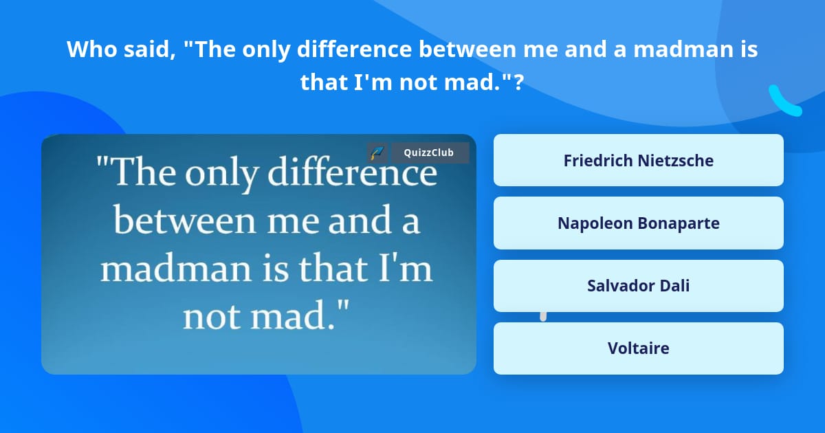 Black Design with Vinyl RAD 134 1 The Only Difference Between Me and A Madman is That I'm Not Mad Salvador Dali Quote Decor Wall Decal Sticker 4 x 16 Black Design with Vinyl RAD 134 1 The Only Difference Between Me and A Madman is That I'm Not Mad Salvador Dali Quote Decor Wall Decal Sticker 4 x 16