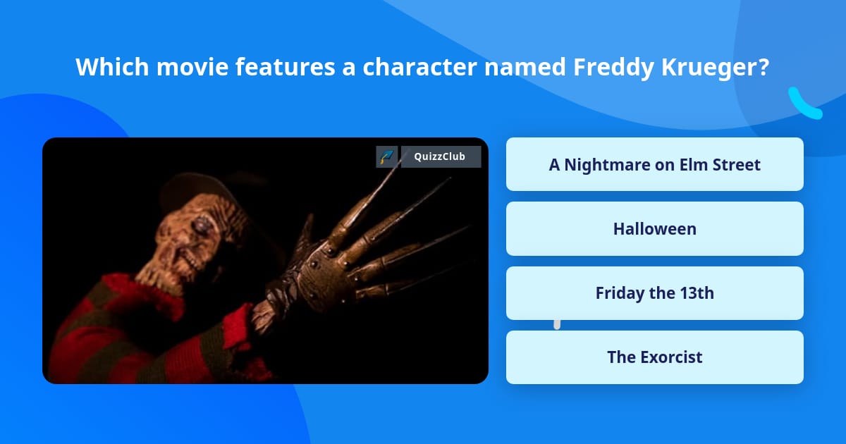 Which movie features a character... | Trivia Questions | QuizzClub