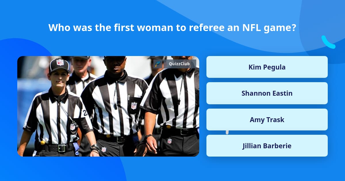 Shannon Eastin Set To Become First Female To Officiate NFL Game