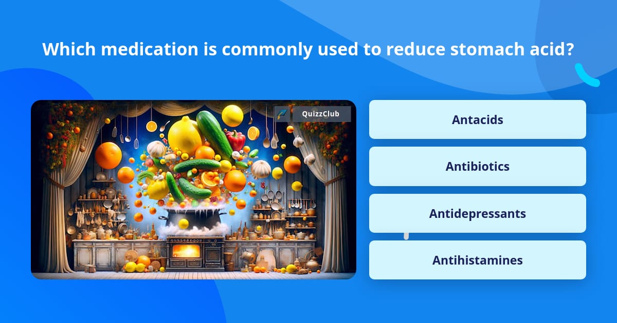 Trivia Medication Which medication is commonly used to... | Trivia Questions | QuizzClub