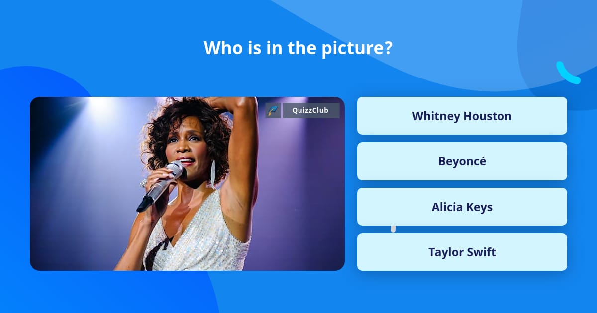 Who is in the picture? | Trivia Questions | QuizzClub