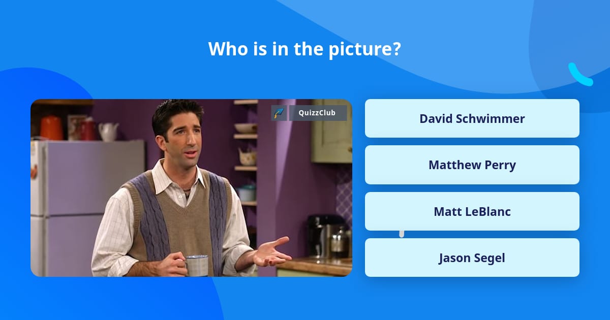 Who is in the picture? | Trivia Questions | QuizzClub