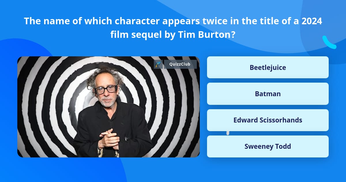 The name of which character appears... | Trivia Questions | QuizzClub