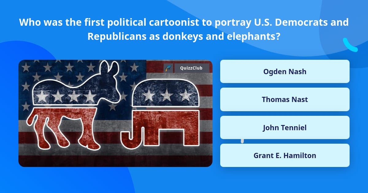 Who was the first political... | Trivia Questions | QuizzClub