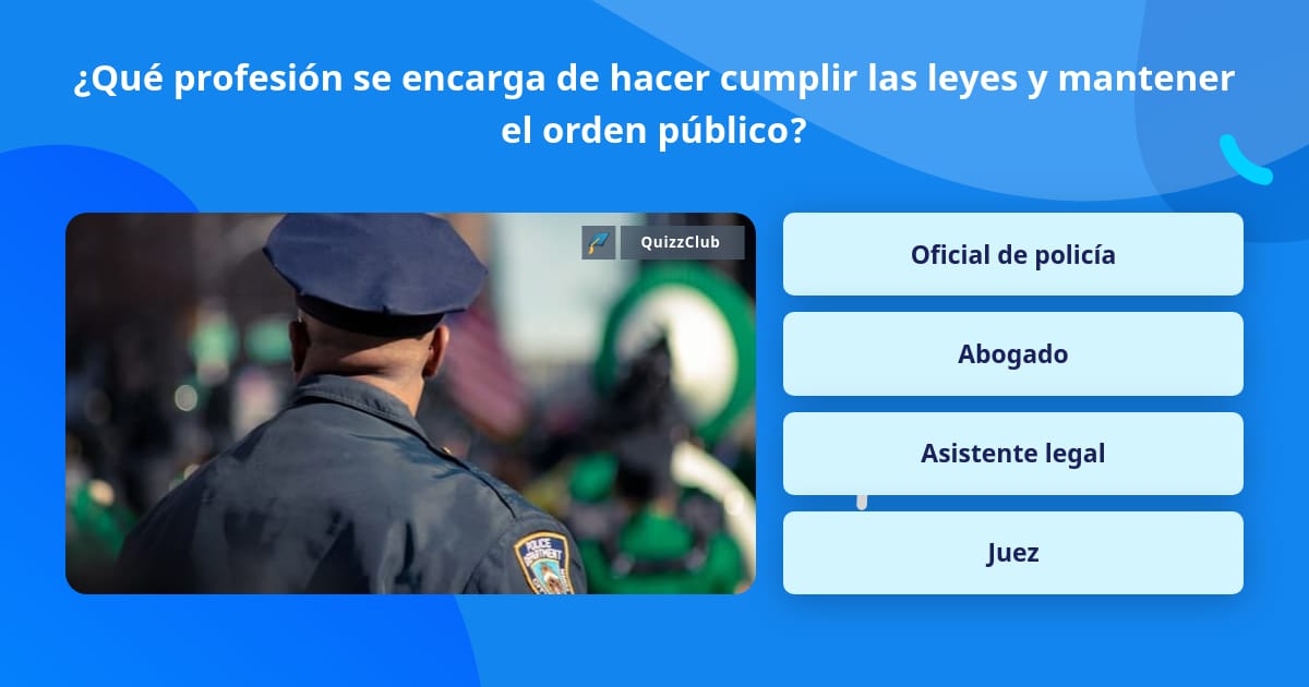 ¿Qué profesión se encarga de hacer... | Las Preguntas Trivia