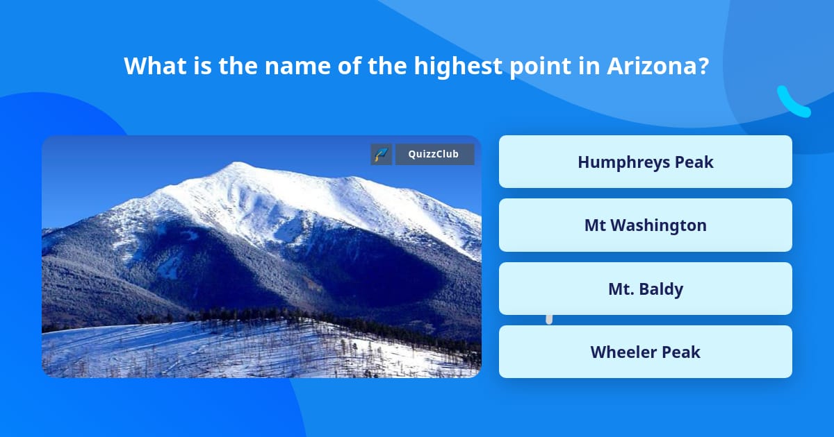 What is the name of the highest... | Trivia Answers | QuizzClub