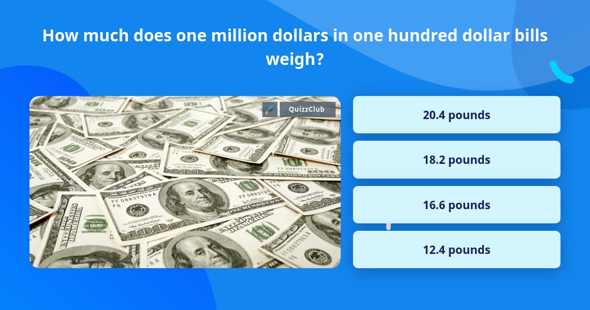 How Much Does a US Dollar Bill Weigh