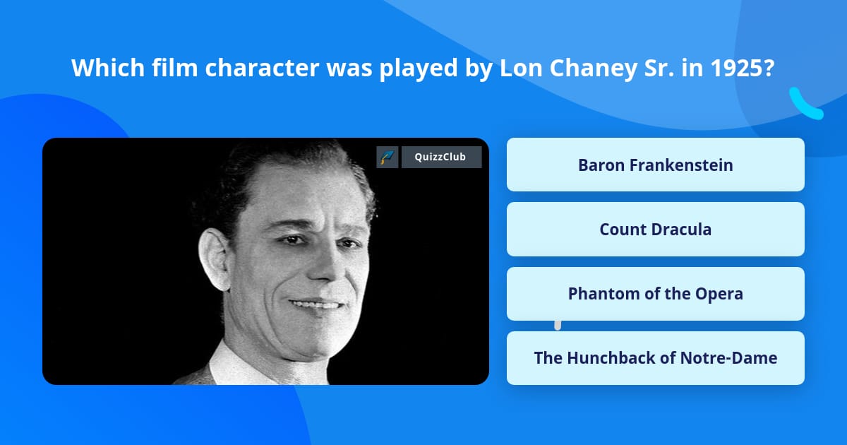 Which film character was played by... | Trivia Questions | QuizzClub