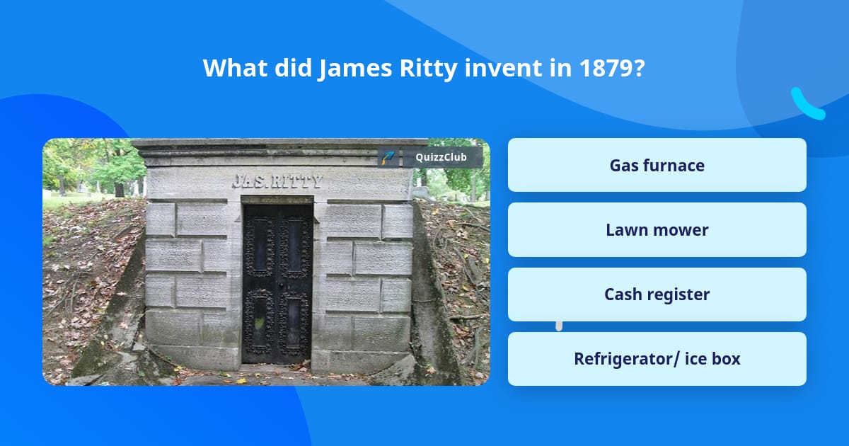 What did James Ritty invent in 1879? Trivia Answers