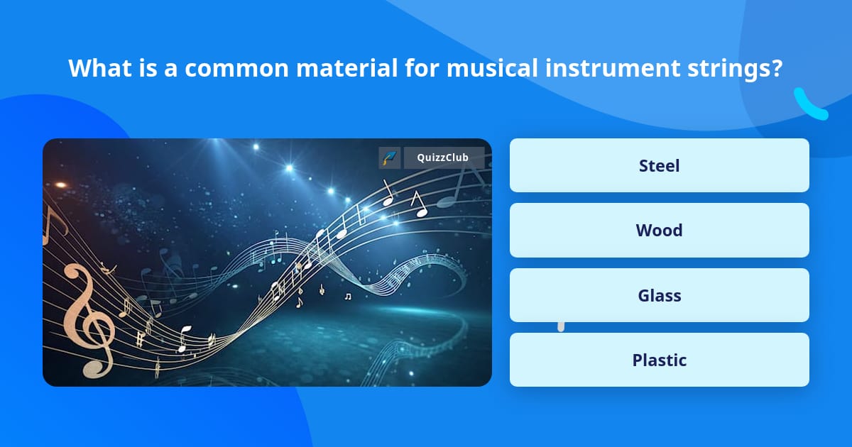 What is a common material for... | Trivia Questions | QuizzClub