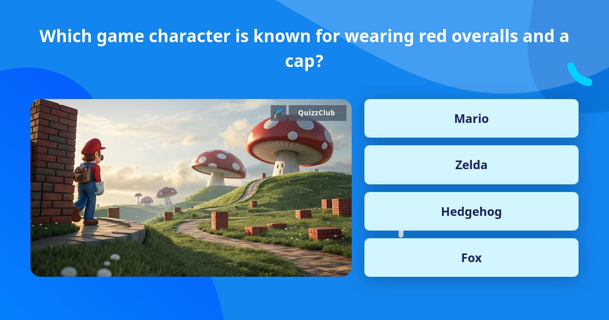 Which game character is known for... | Trivia Questions | QuizzClub
