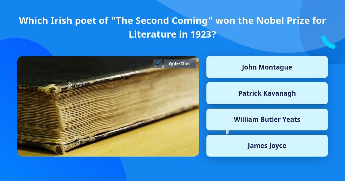 which-irish-poet-of-the-second-trivia-questions-quizzclub