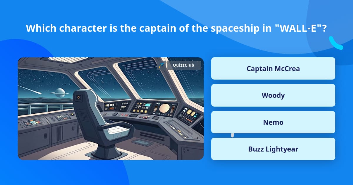 Trivia Captain Which character is the captain of... | Trivia Questions | QuizzClub