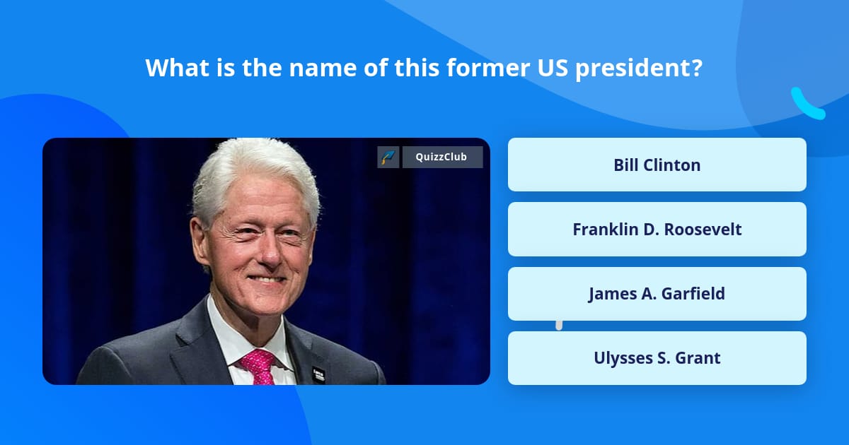 What is the name of this former US... | Trivia Questions | QuizzClub