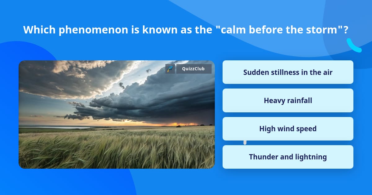 Which phenomenon is known as the... | Trivia Questions | QuizzClub