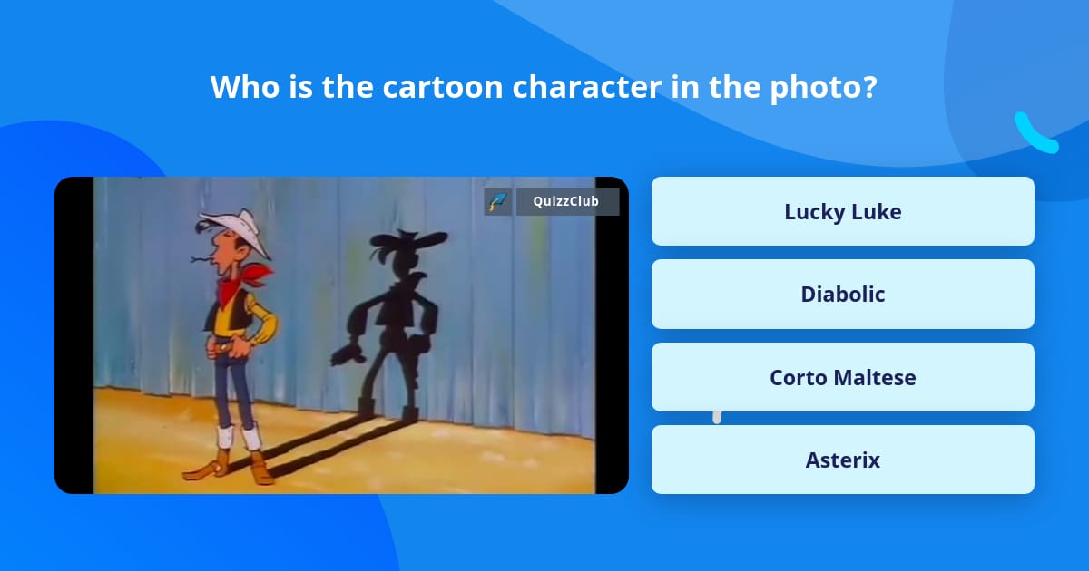 Who is the cartoon character in the... | Trivia Questions | QuizzClub