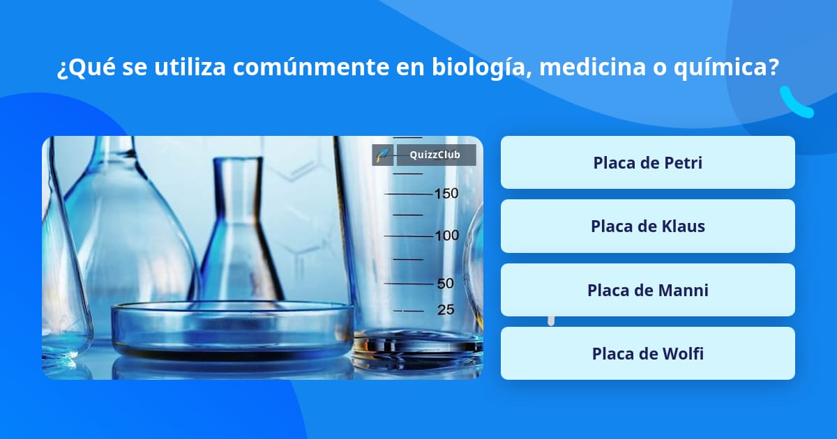 ¿Qué se utiliza comúnmente en... | Las Preguntas Trivia | QuizzClub