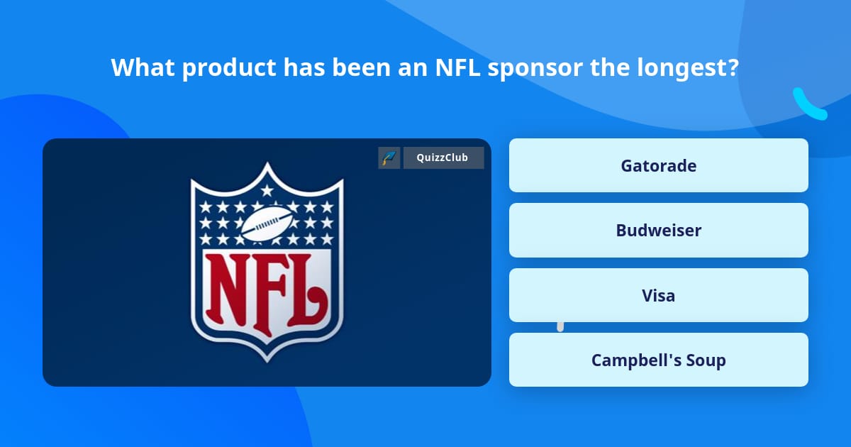 Top sponsorships - Gatorade and the NFL - Elevent