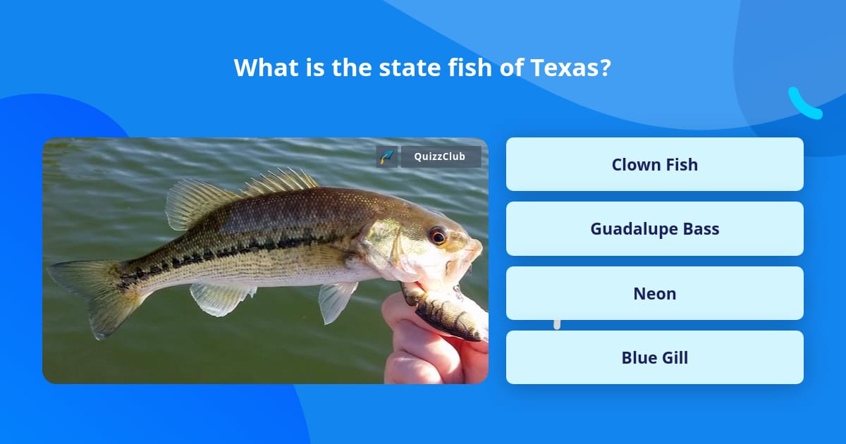 What is the state fish of Texas?, Trivia Questions