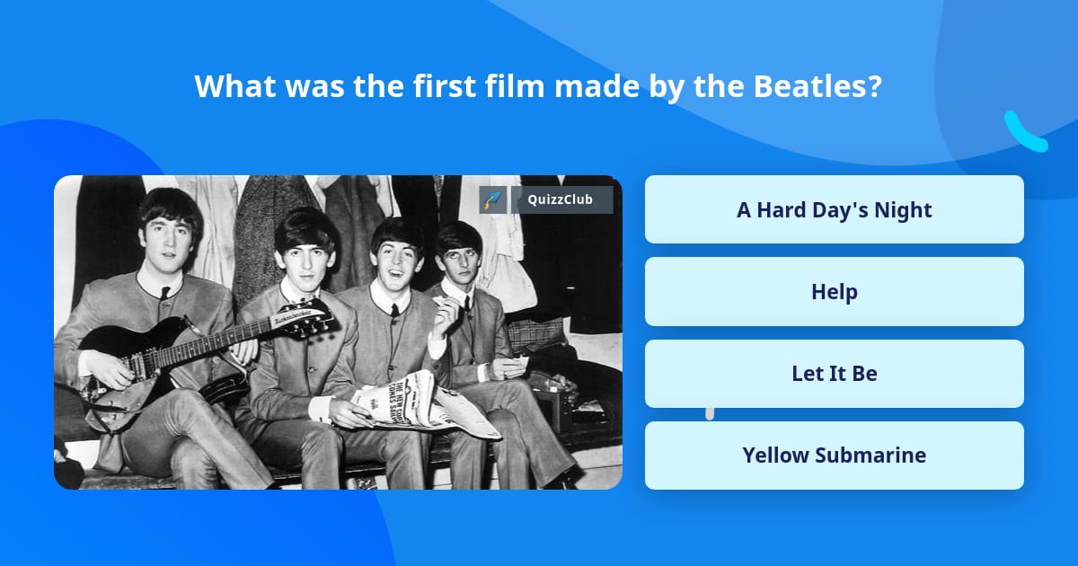 What was the first film made by the... Trivia Answers