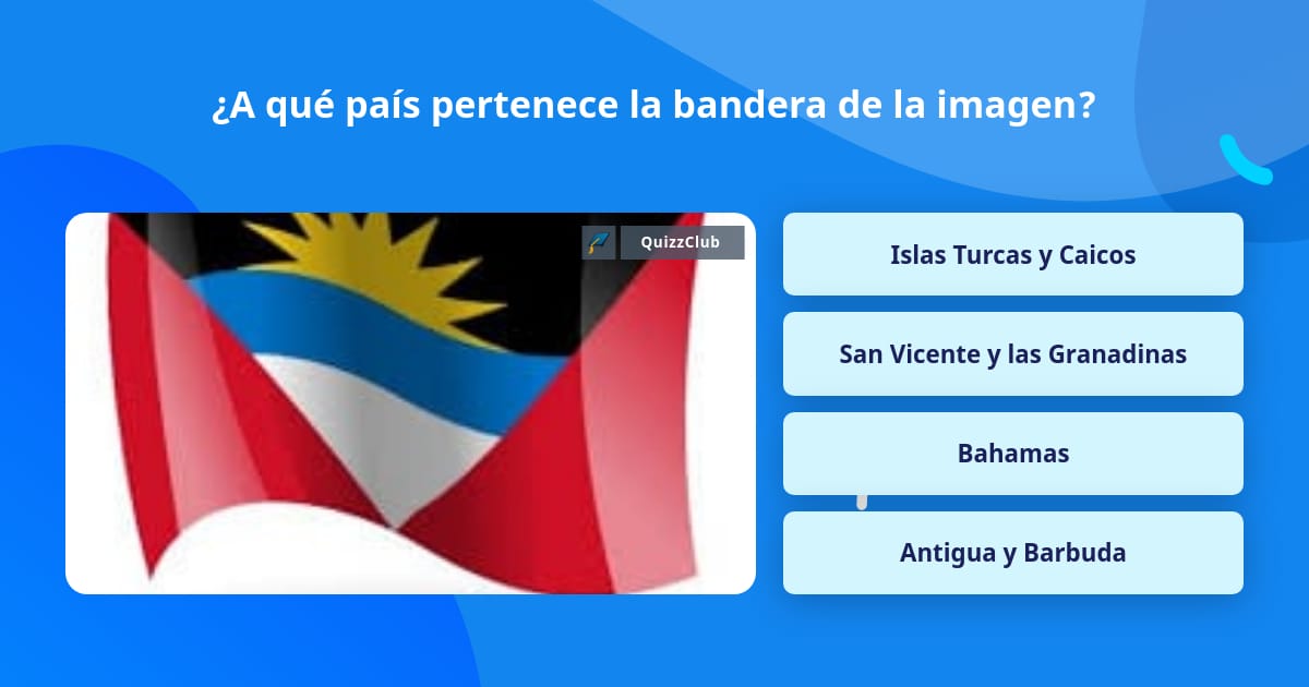 ¿A qué país pertenece la bandera