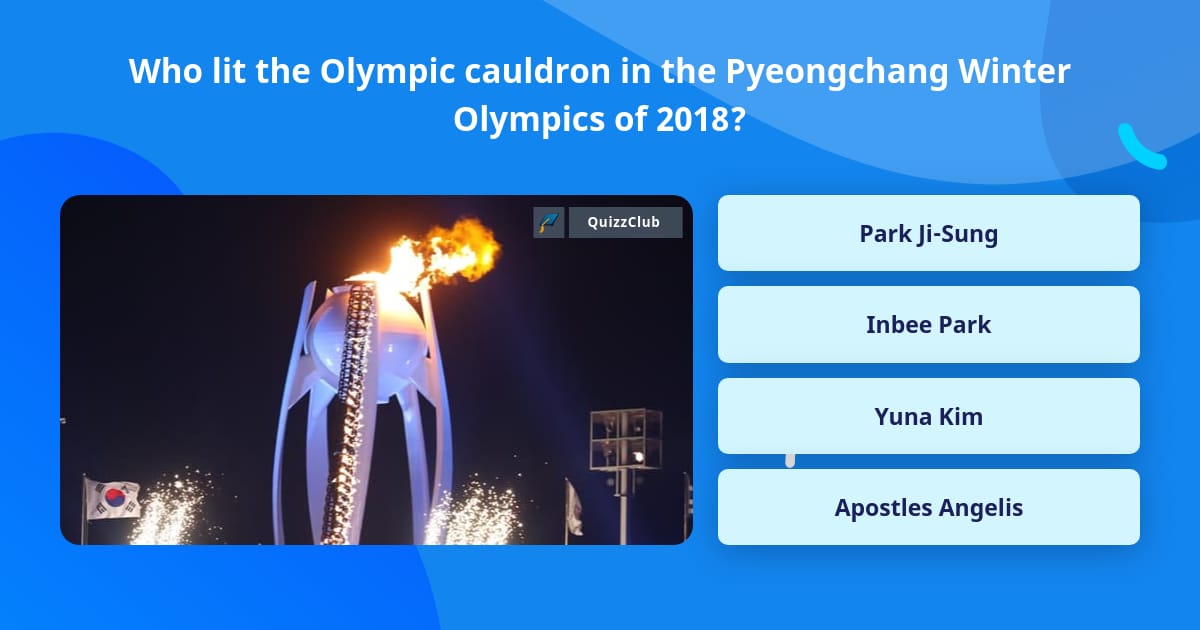 Who lit the Olympic cauldron in the... Trivia Questions