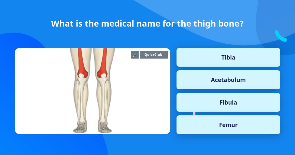 what-is-the-medical-name-for-the-trivia-questions-quizzclub