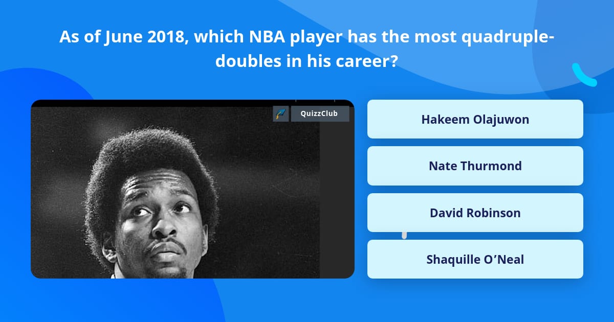 As of June 2018, which NBA player... | Trivia Questions | QuizzClub
