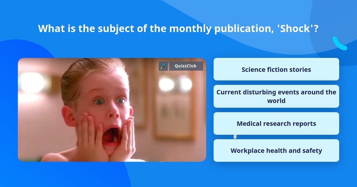 What is the subject of the monthly... | Trivia Questions | QuizzClub