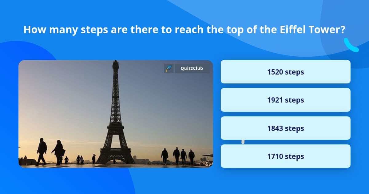 How many steps does the Eiffel Tower have, and how many can you find in the  “Wieliczka” mine?