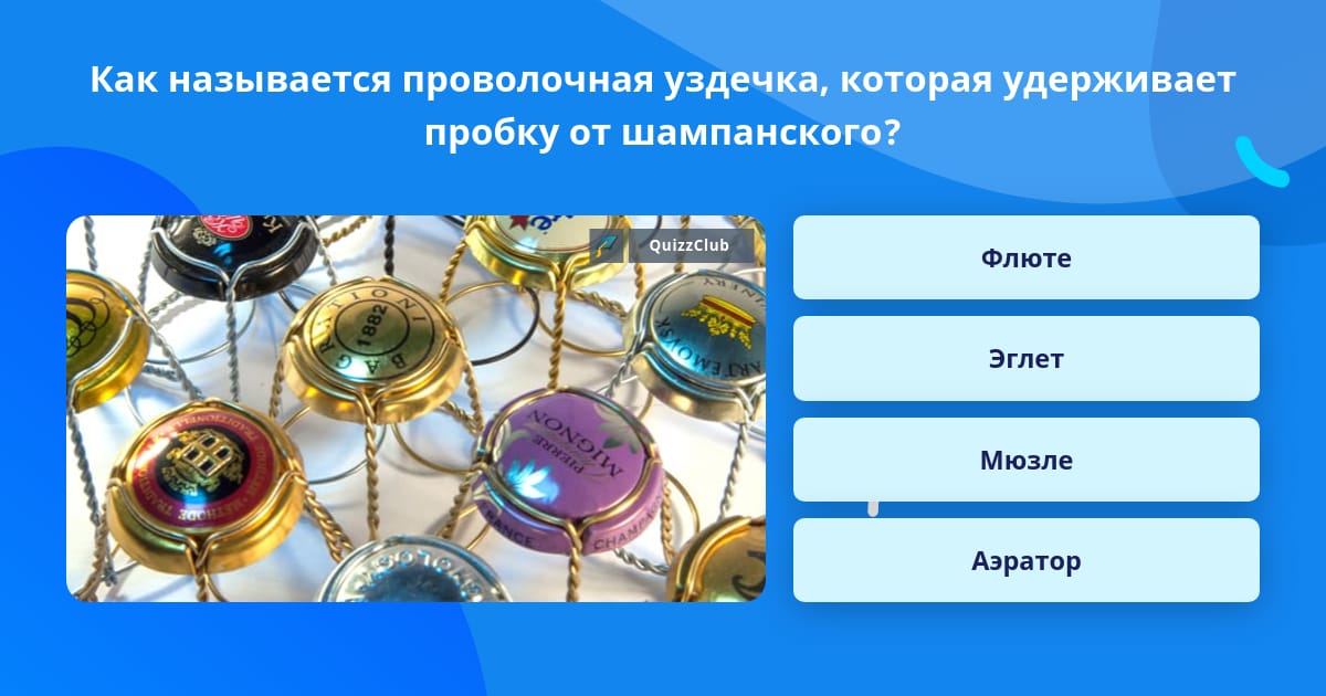 Проволока которая держит пробку шампанского как называется. Проволока которая держит пробку шампанского как называется