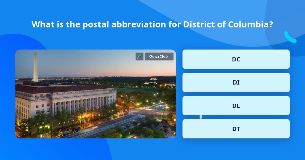 what-is-the-postal-abbreviation-for-trivia-questions-quizzclub