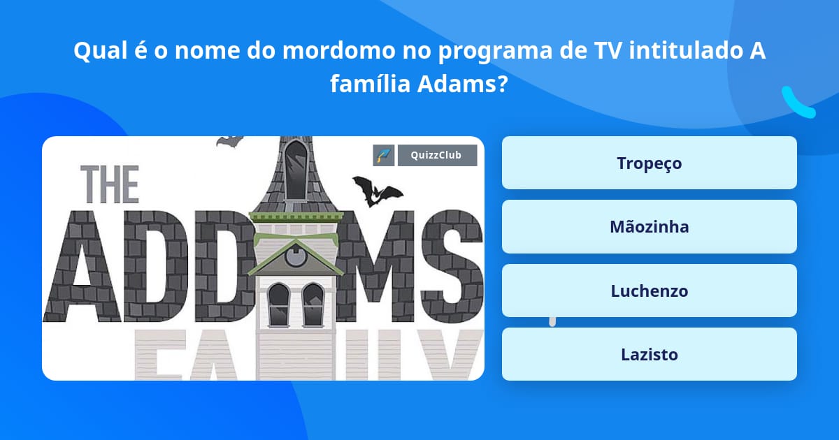 Qual o nome do mordomo da Família Addams? #bagoonza #wandinha #wandinh