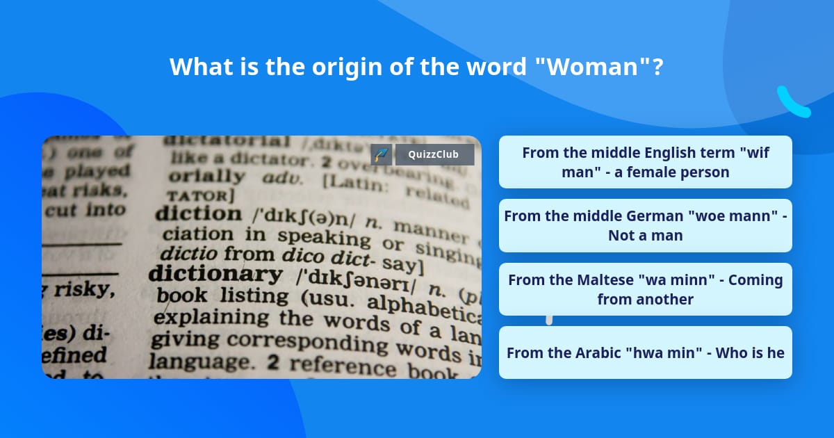 what-is-the-origin-of-the-word-woman-trivia-questions-quizzclub