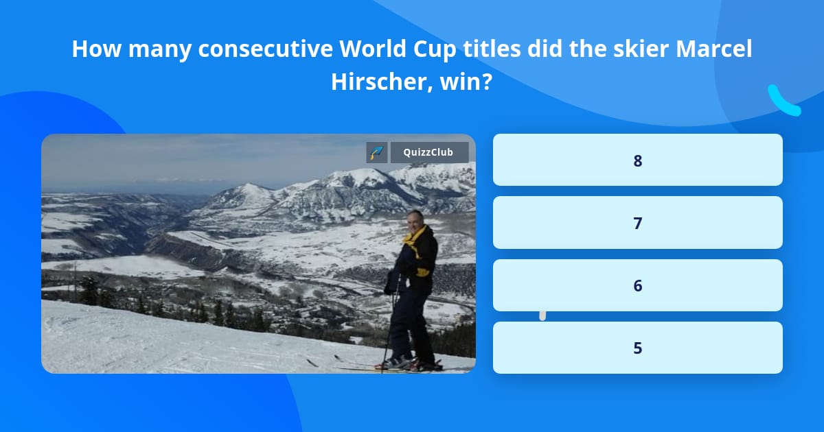 How Many Consecutive World Cup Trivia Answers QuizzClub