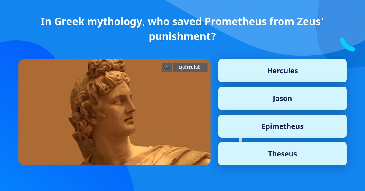Who rescued prometheus
