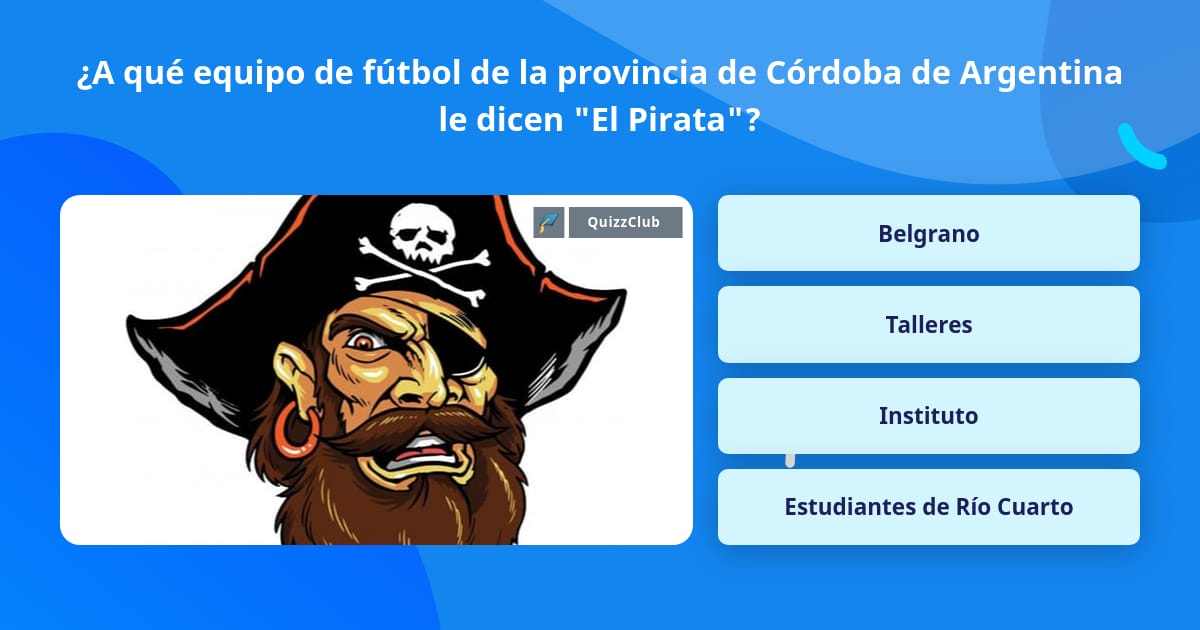 ¿Por qué se le dice pirata a Belgrano