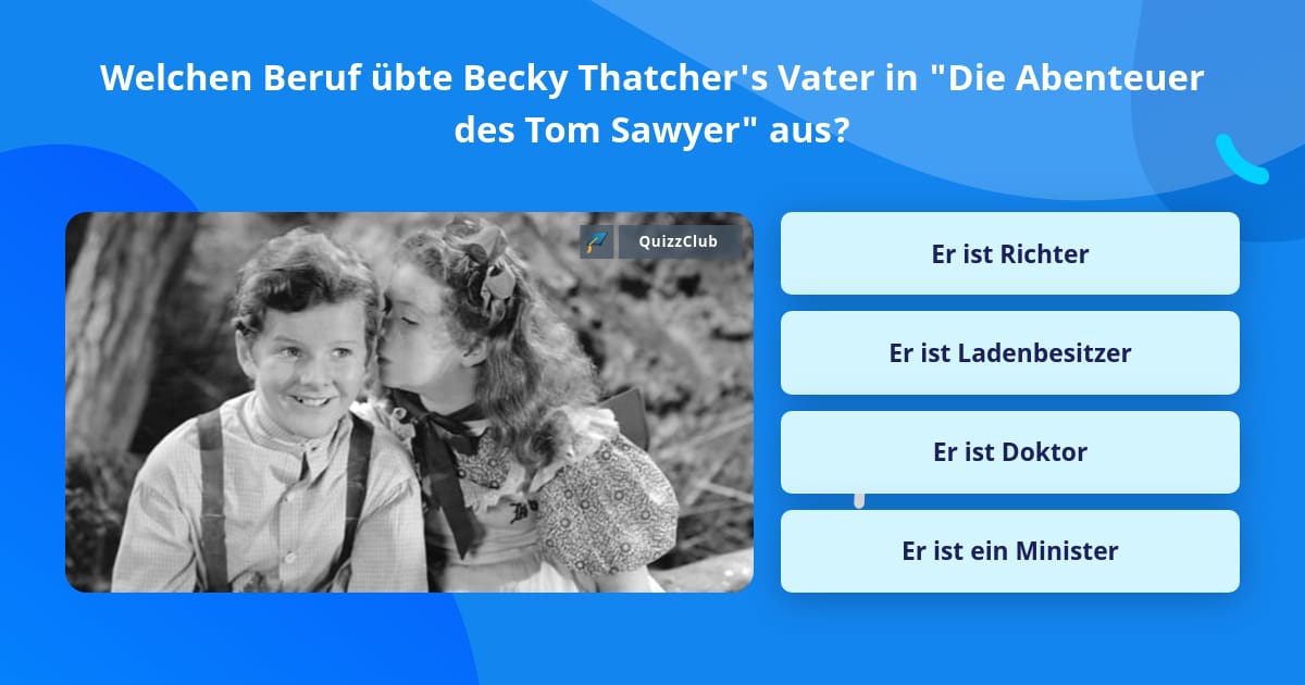 Die Abenteuer von Tom Sawyer und Becky Thatcher