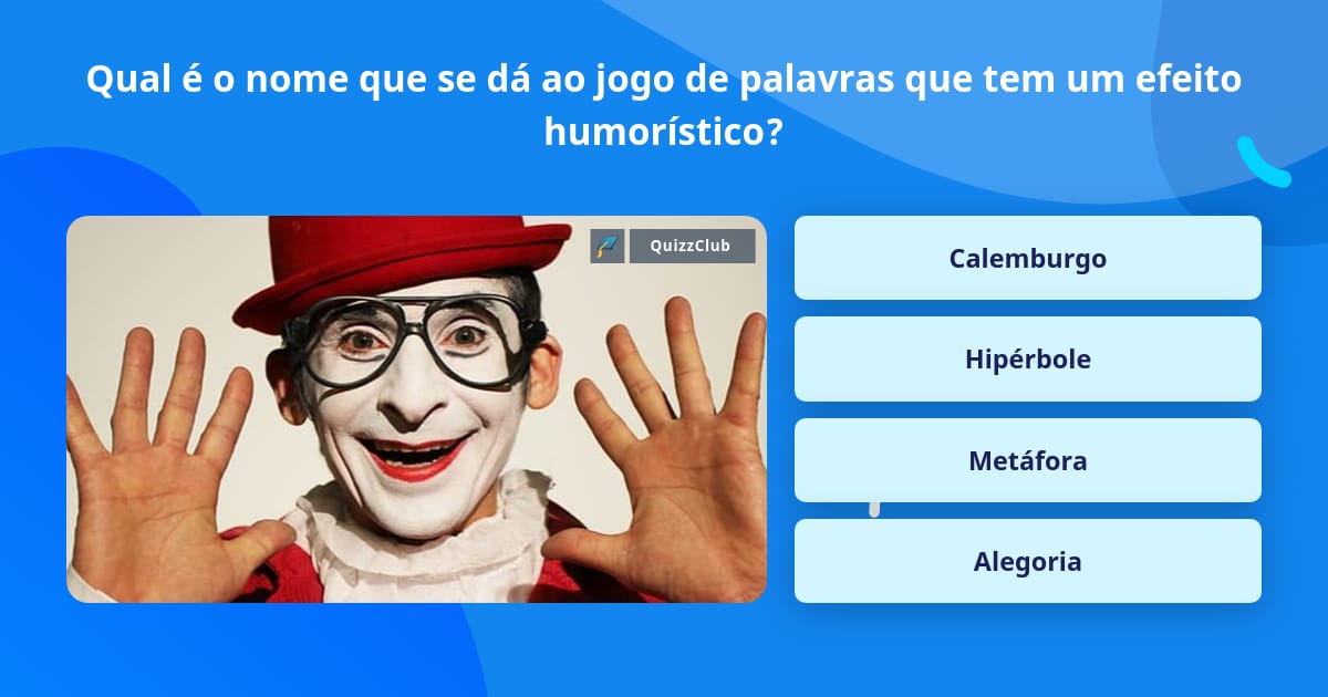 Qual é o nome que se dá ao jogo de... | Perguntas Triviais | QuizzClub