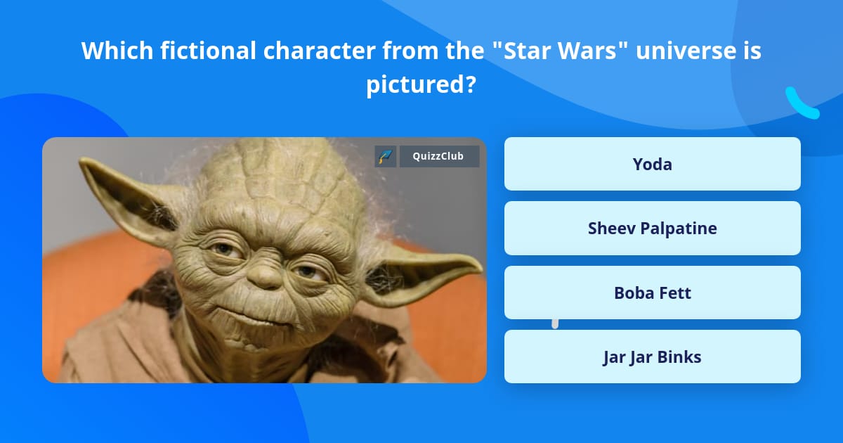 Which fictional character from the... | Trivia Questions | QuizzClub