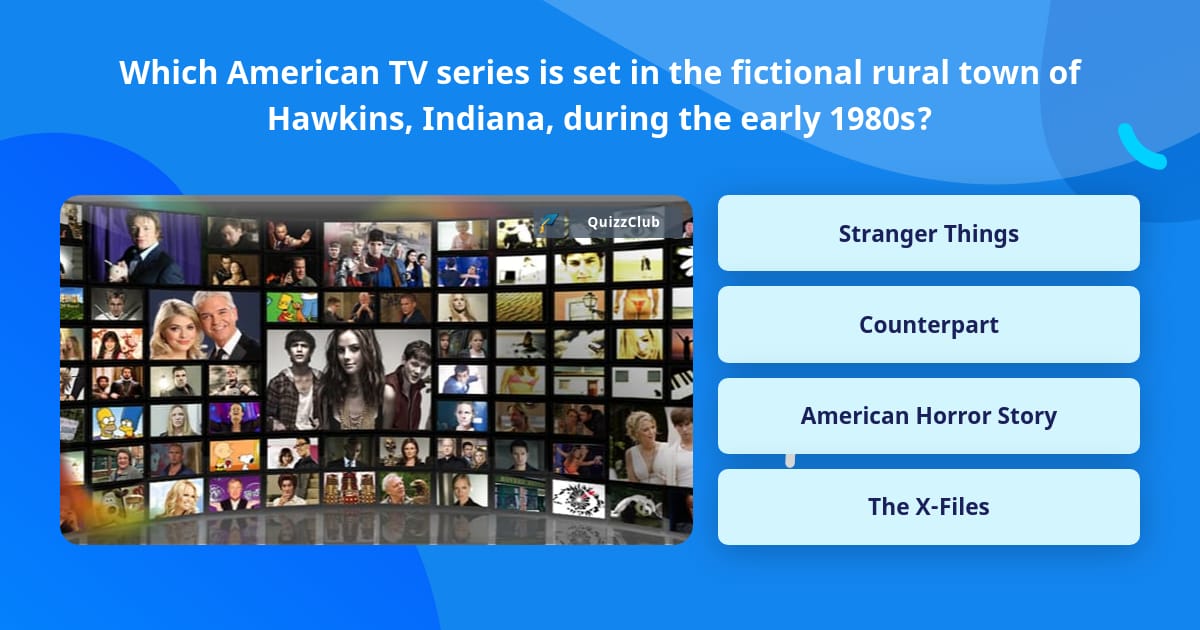 TV shows were set in Hawkins, Pawnee and a even a few real Indiana