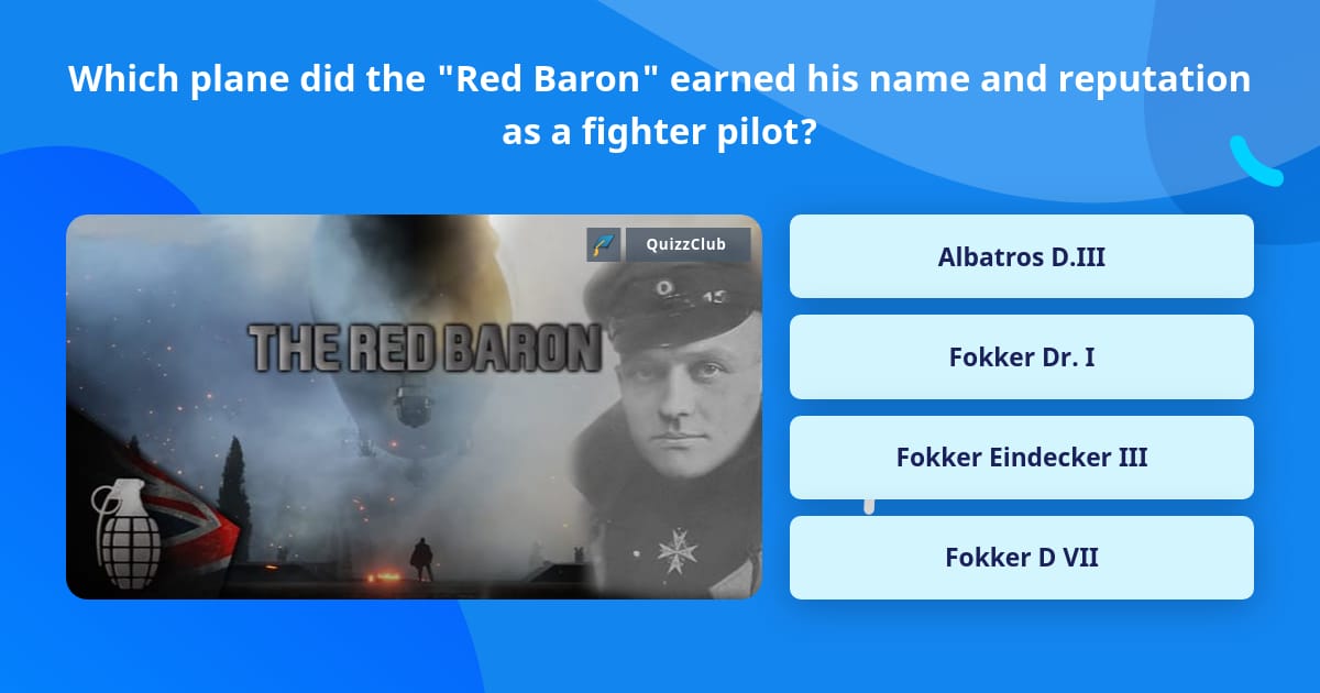 which-plane-did-the-red-baron-trivia-questions-quizzclub