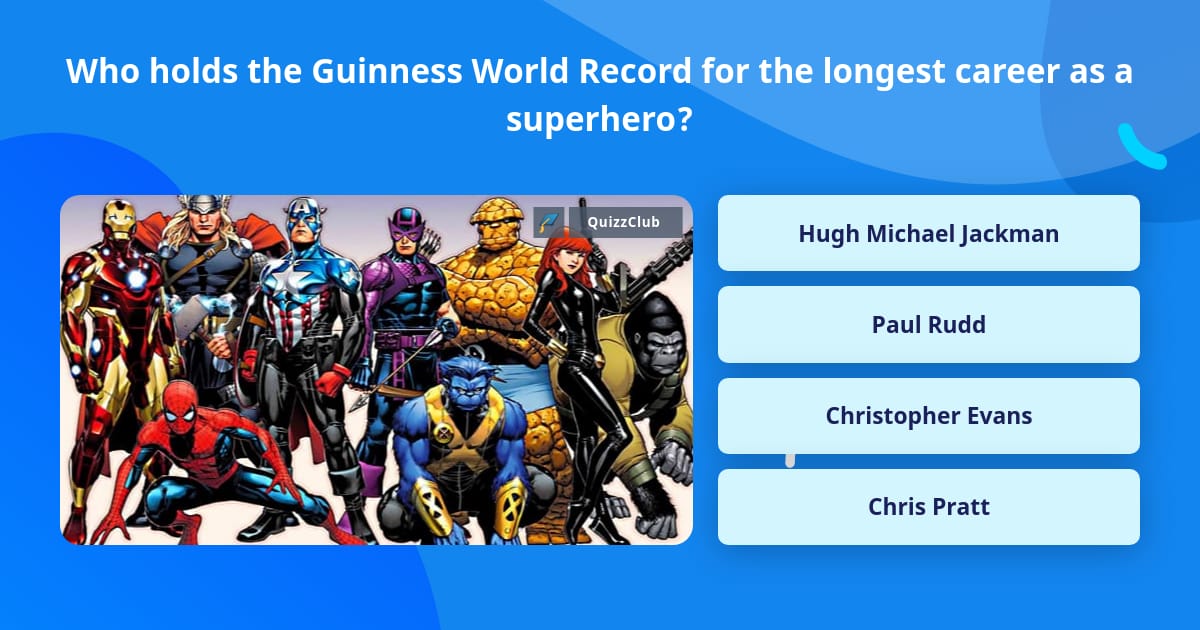 Who Holds The Guinness World Record Trivia Answers QuizzClub