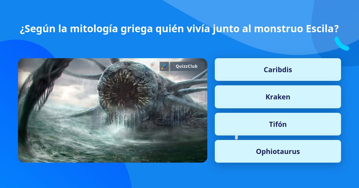 mitología griega kraken