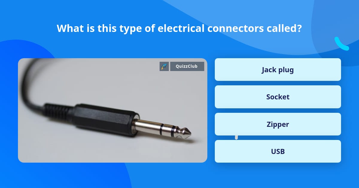 What is this type of electrical... | Trivia Answers | QuizzClub