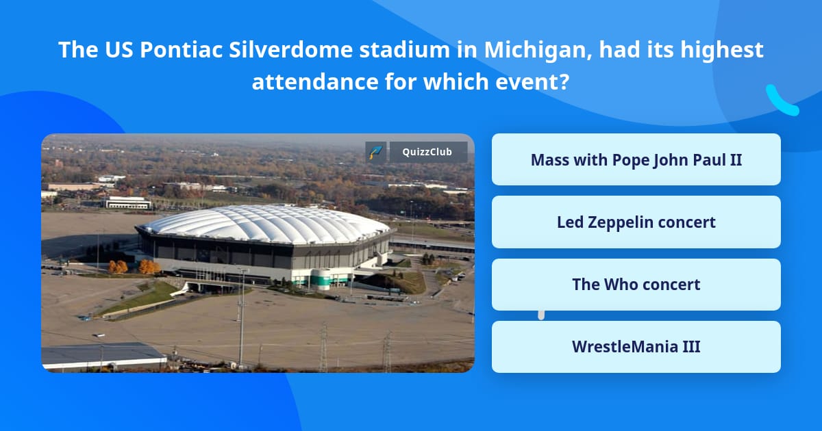 Pontiac Silverdome - Wikipedia