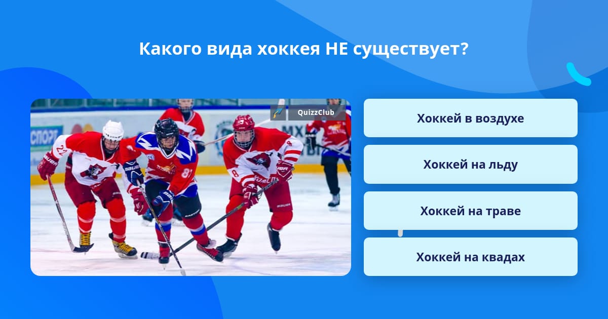 какого хоккея не существует