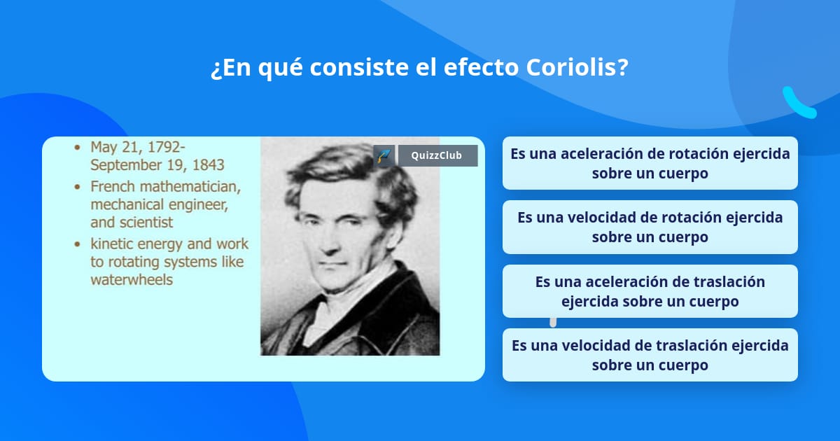 En qué consiste el efecto Coriolis? | La respuesta de Trivia |