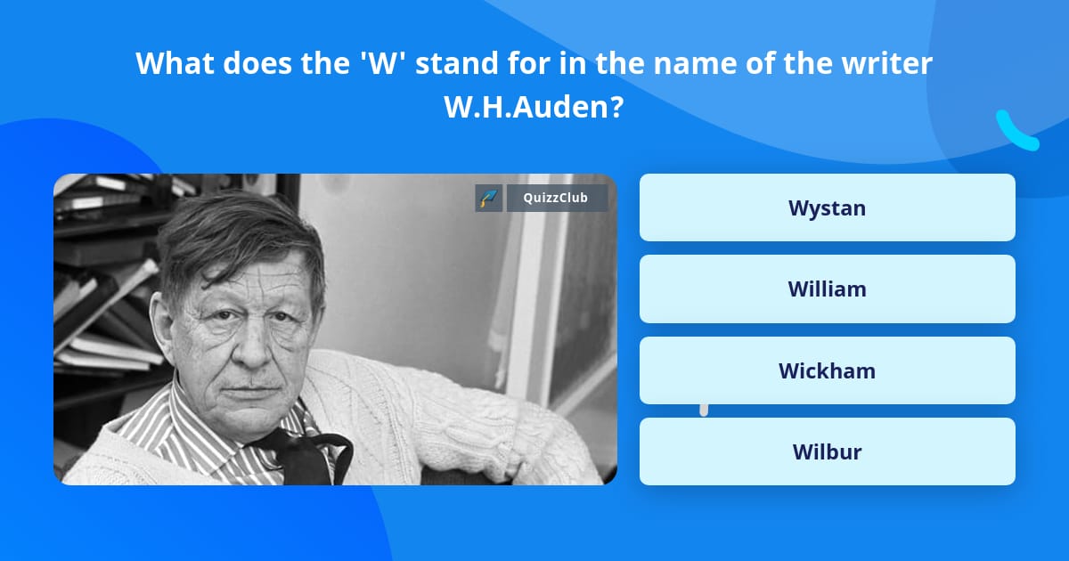 What Does The W Stand For In Car Oil