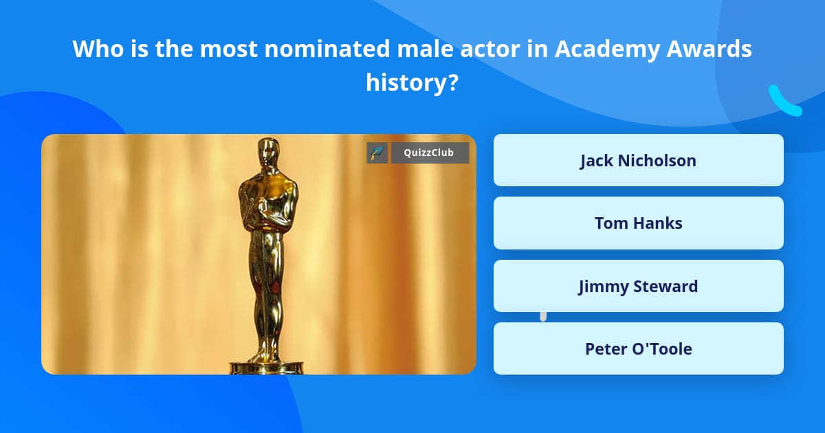 who-is-the-most-nominated-male-actor-trivia-answers-quizzclub